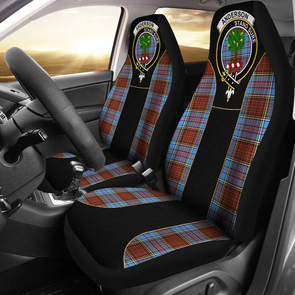 Clan Anderson Tartan Crest Car seat Cover UI48 Clan Anderson Tartan Today   