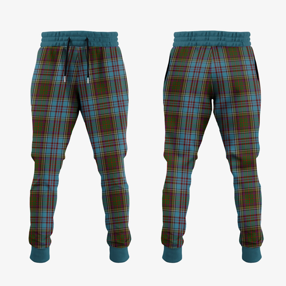 Clan Anderson Tartan Crest Jogger Sweatpants ZH93 Clan Anderson Tartan Today   