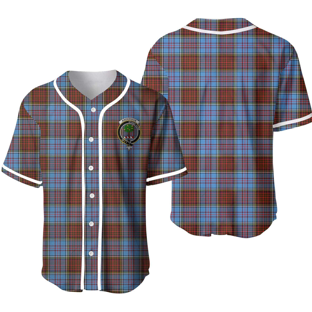 Clan Anderson Tartan Unisex Baseball Jersey RL74KB74 Clan Anderson Tartan Today   
