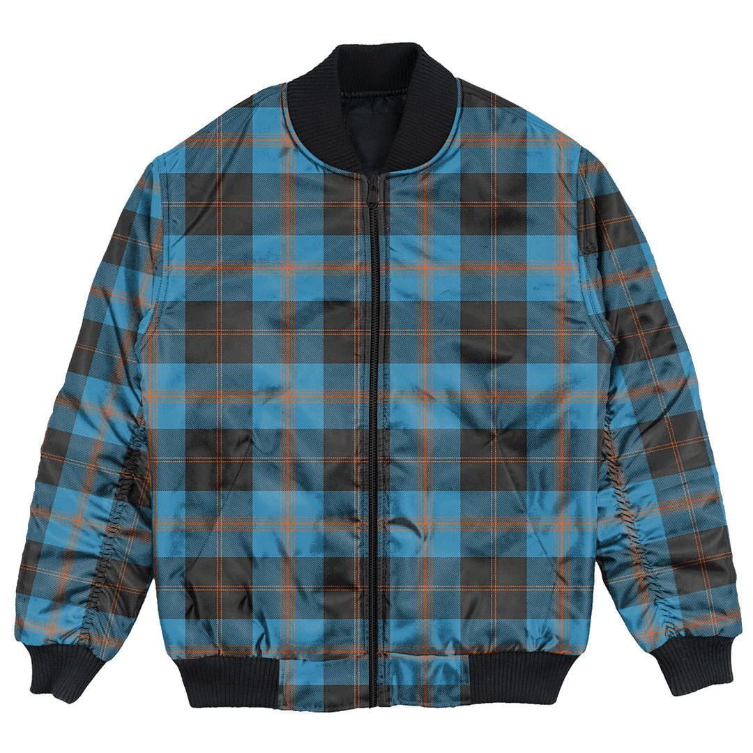 Clan Angus Ancient Tartan Clan Bomber Jacket DY46 Angus Ancient Tartan Tartan Bomber Jacket   