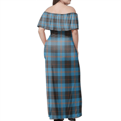 Clan Angus Ancient Tartan Hawaii Dress VY99 Clan Angus Tartan Hawaii Dress   