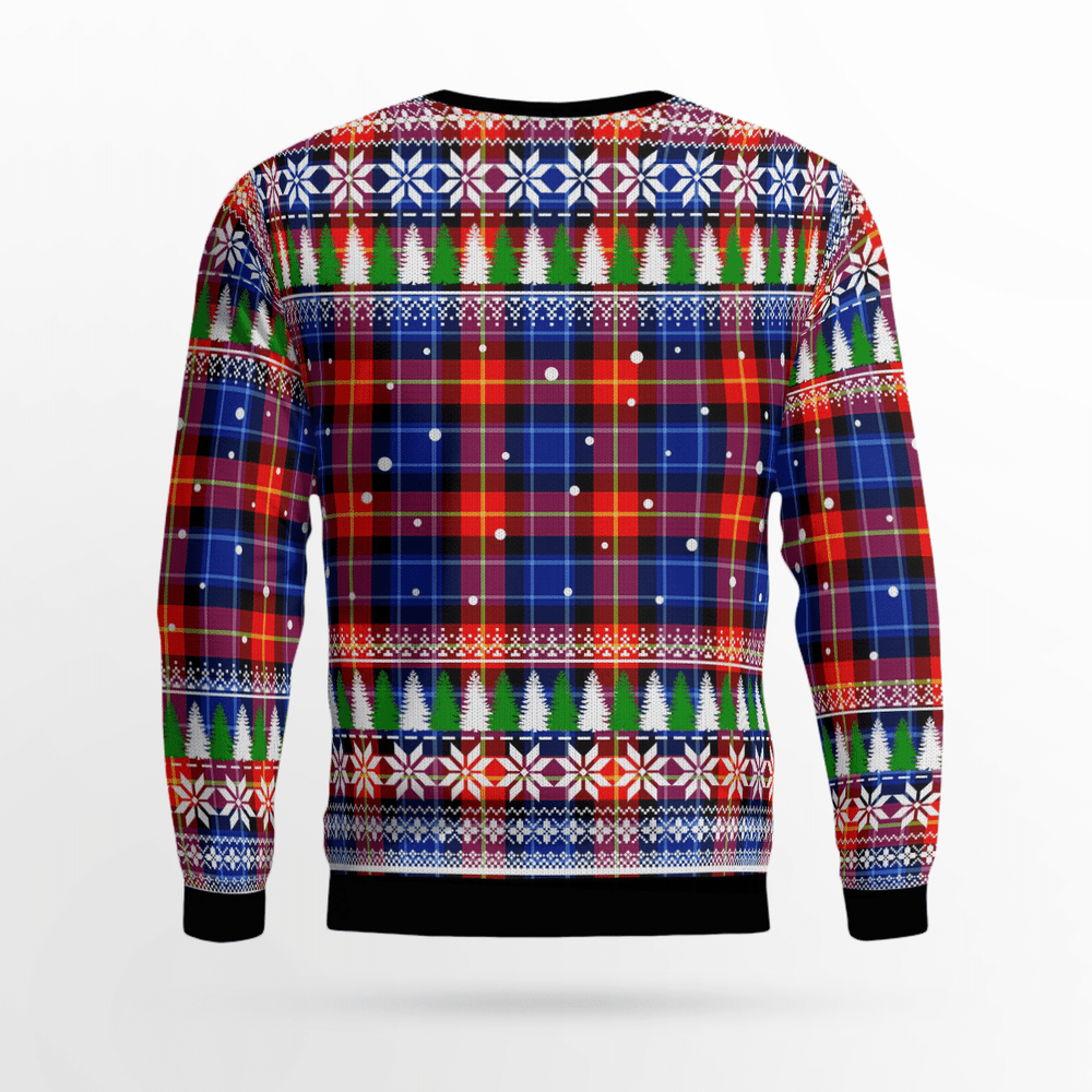Clan Anstruther Crest Tartan Christmas Ugly Sweater RX10 Anstruther Crest Tartan Tartan Ugly Sweater   