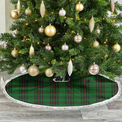Clan Anstruther Tartan Christmas Tree Skirt CC73 Anstruther Tartan Tartan Christmas   