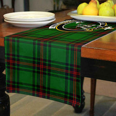 Clan Anstruther Tartan Crest Table Runner Cotton SE57 Anstruther Tartan Tartan Table Runner   