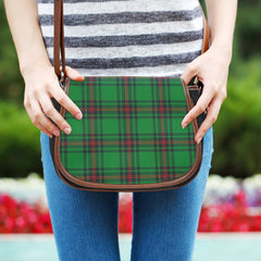 Clan Anstruther Tartan Saddle Handbags SY32 Clan Anstruther Tartan Today   