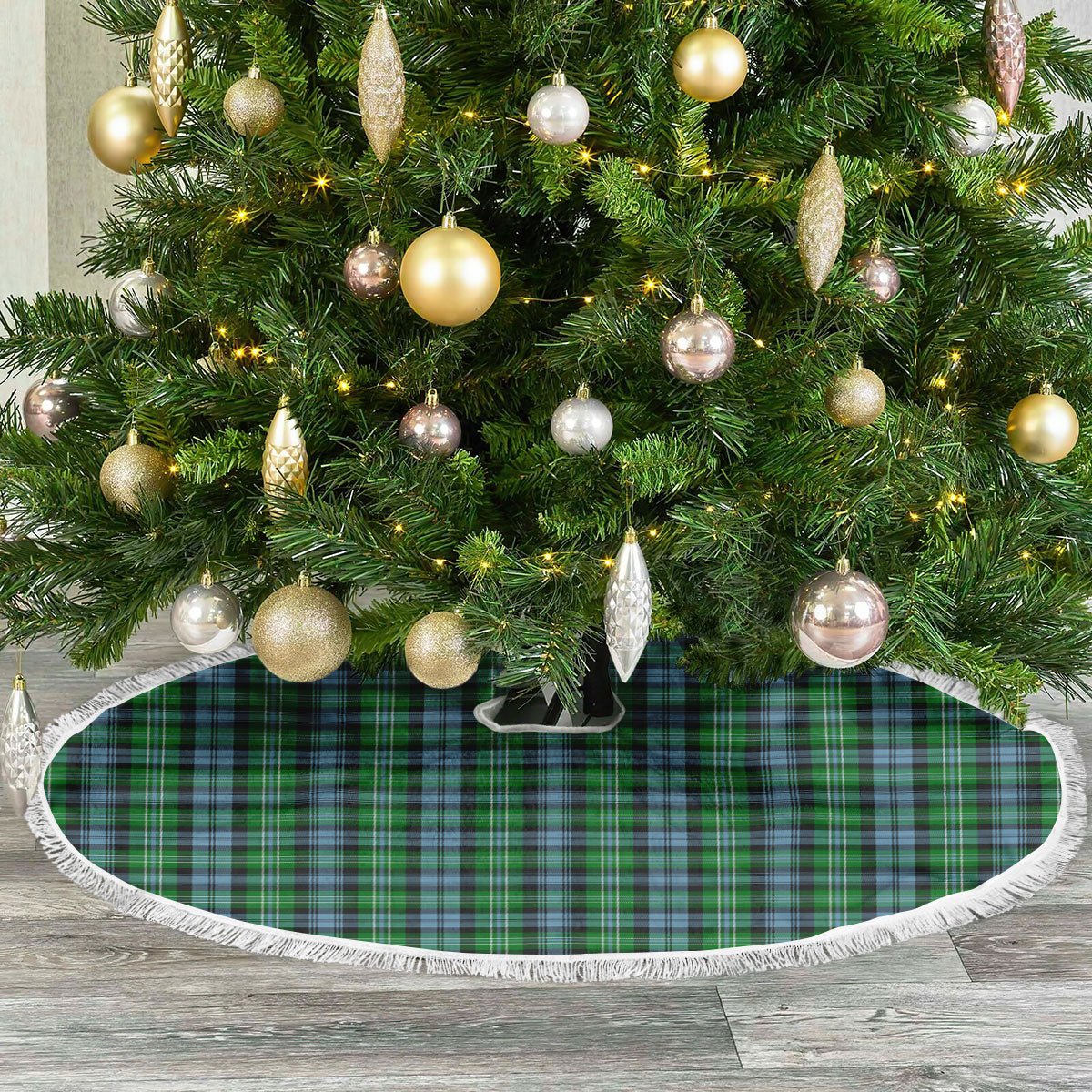 Clan Arbuthnot Ancient Tartan Christmas Tree Skirt YV78 Arbuthnot Ancient Tartan Tartan Christmas   