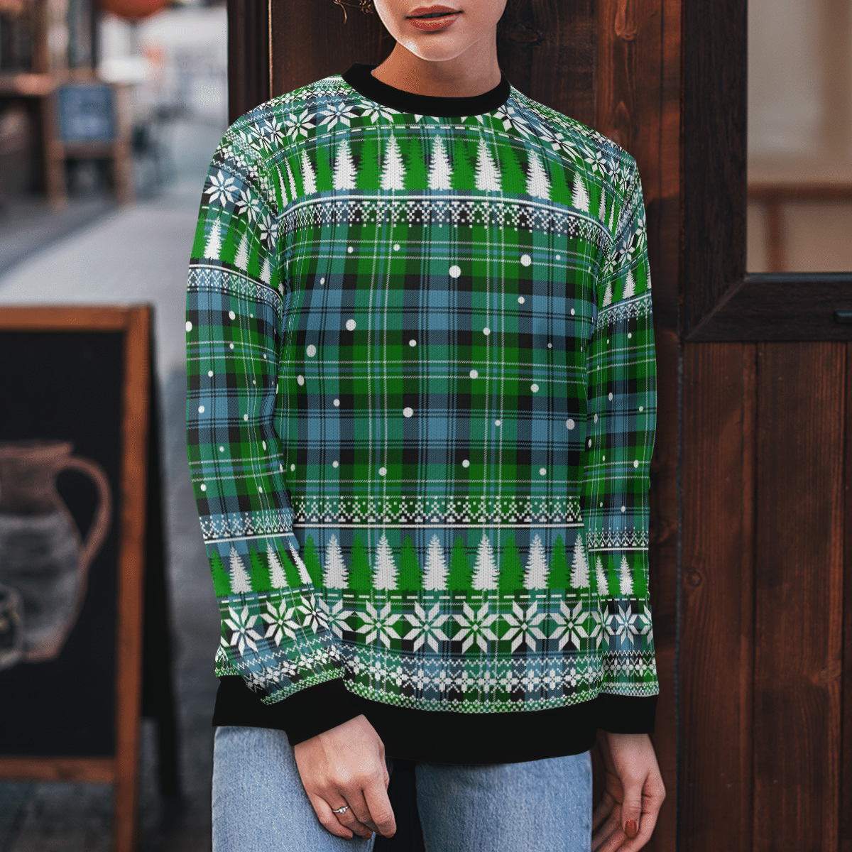 Clan Arbuthnot Ancient Tartan Christmas Ugly Sweater GK90 Arbuthnot Ancient Tartan Tartan Ugly Sweater   
