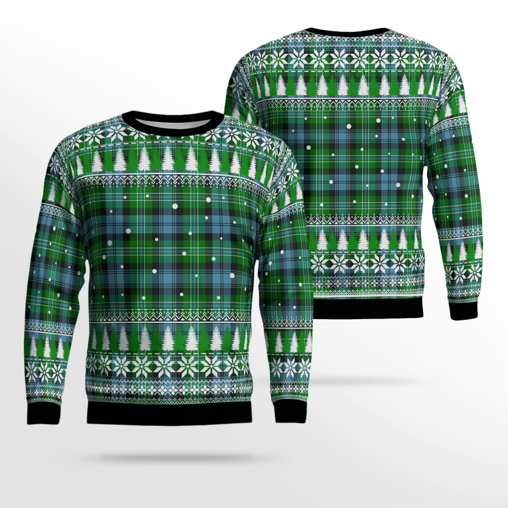 Clan Arbuthnot Ancient Tartan Christmas Ugly Sweater GK90 Arbuthnot Ancient Tartan Tartan Ugly Sweater   