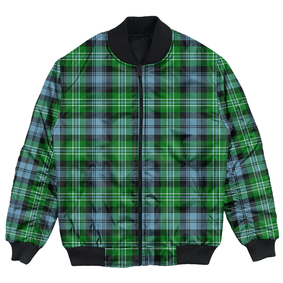 Clan Arbuthnot Ancient Tartan Clan Bomber Jacket MZ38 Arbuthnot Ancient Tartan Tartan Bomber Jacket   