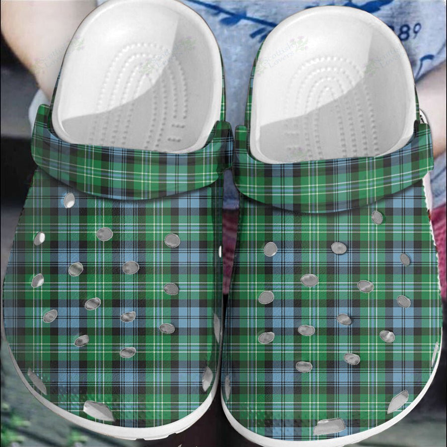 Clan Arbuthnot Ancient Tartan Clogs Classic