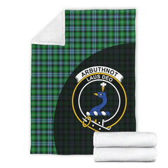 Clan Arbuthnot Ancient Tartan Crest Blanket 3 Sizes XC74 Clan Arbuthnot Tartan Today   