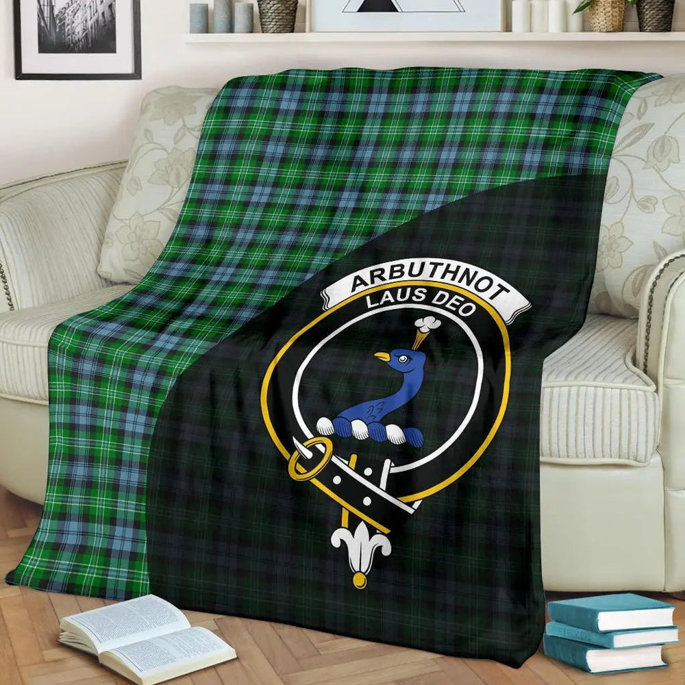 Clan Arbuthnot Ancient Tartan Crest Blanket 3 Sizes XC74 Clan Arbuthnot Tartan Today   