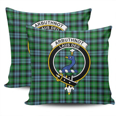 Clan Arbuthnot Ancient Tartan Crest Pillow Cover SS70 Clan Arbuthnot Tartan Today   