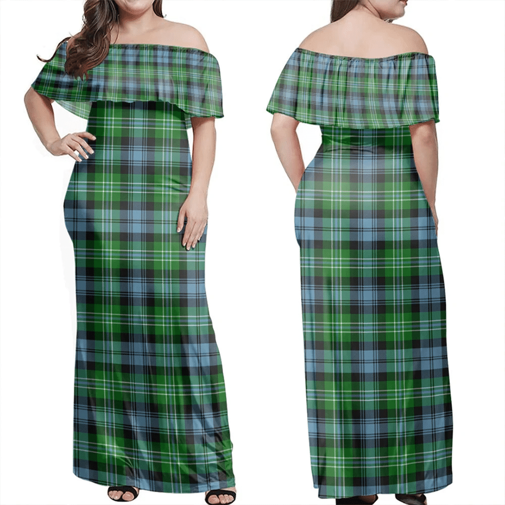Clan Arbuthnot Ancient Tartan Hawaii Dress TY54 Clan Arbuthnot Tartan Hawaii Dress   
