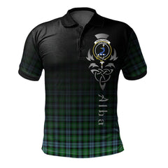 Clan Arbuthnot Ancient Tartan Polo Shirt - Alba Celtic Style GM45 Arbuthnot Ancient Tartan Tartan Polo   