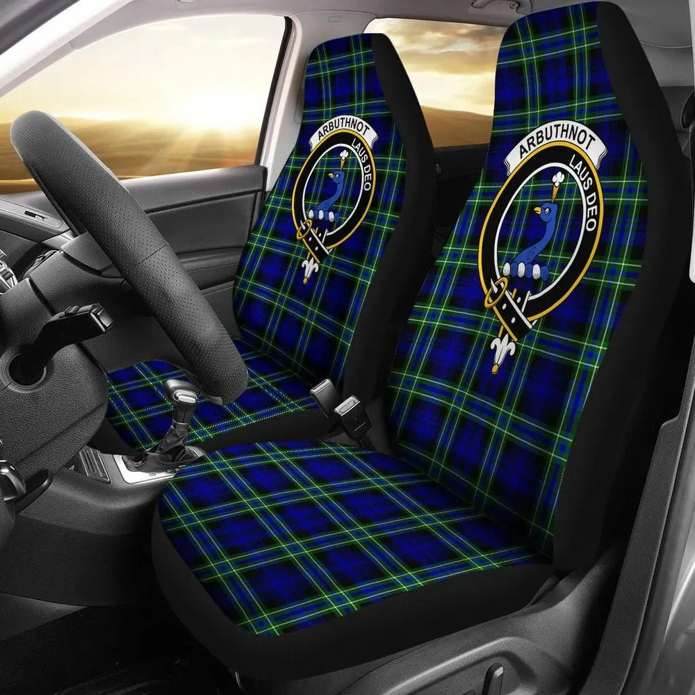 Clan Arbuthnot Modern Tartan Crest Car Seat Cover BM67 Clan Arbuthnot Tartan Today   