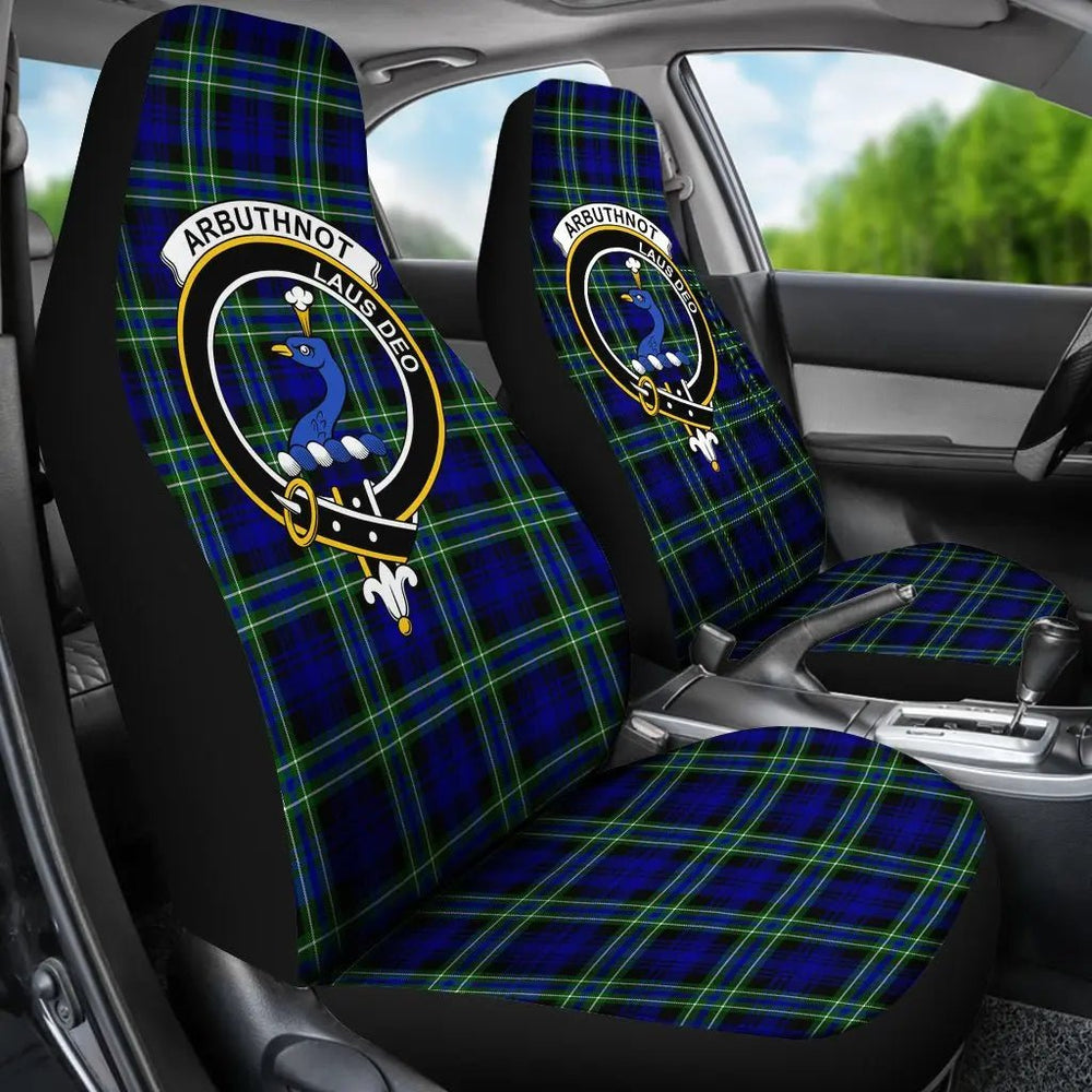 Clan Arbuthnot Modern Tartan Crest Car Seat Cover BM67 Clan Arbuthnot Tartan Today   