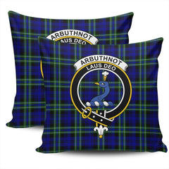 Clan Arbuthnot Modern Tartan Crest Pillow Cover GP54 Clan Arbuthnot Tartan Today   