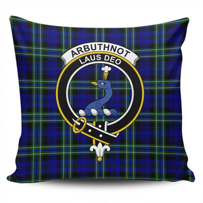 Clan Arbuthnot Modern Tartan Crest Pillow Cover