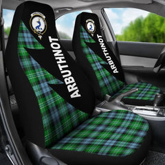 Clan Arbuthnot Tartan Crest Flash Style Car Seat Cover VC83 Clan Arbuthnot Tartan Today   