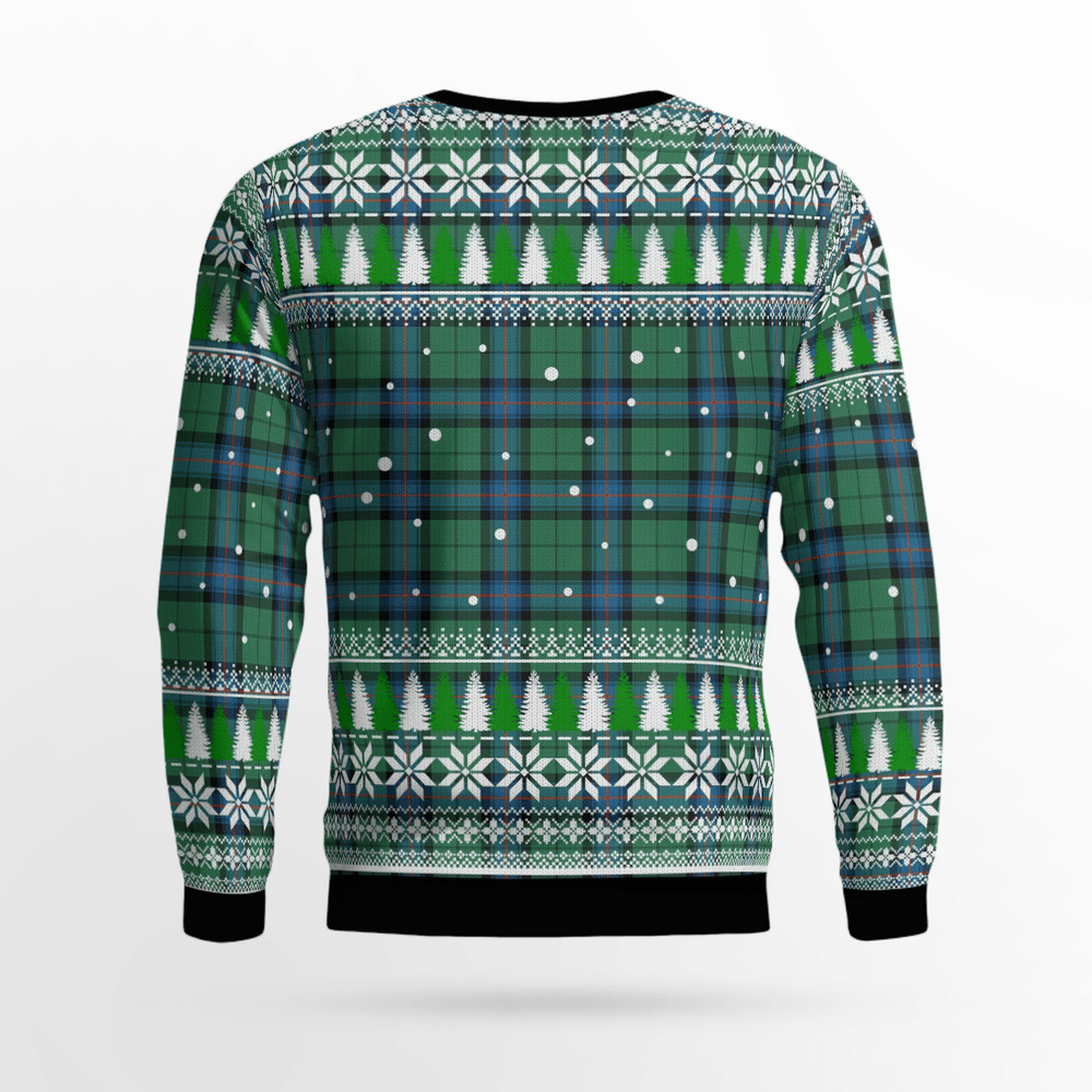 Clan Armstrong Ancient Crest Tartan Christmas Ugly Sweater XY94 Armstrong Ancient Crest Tartan Tartan Ugly Sweater   