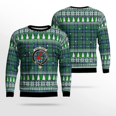 Clan Armstrong Ancient Crest Tartan Christmas Ugly Sweater XY94 Armstrong Ancient Crest Tartan Tartan Ugly Sweater   