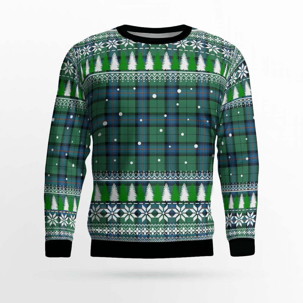 Clan Armstrong Ancient Tartan Christmas Ugly Sweater NY77 Armstrong Ancient Tartan Tartan Ugly Sweater   