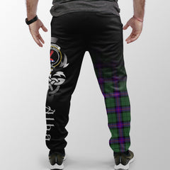Clan Armstrong Modern Tartan Crest Jogger Sweatpants  Alba Celtic Style OQ68 Clan Armstrong Tartan Today   