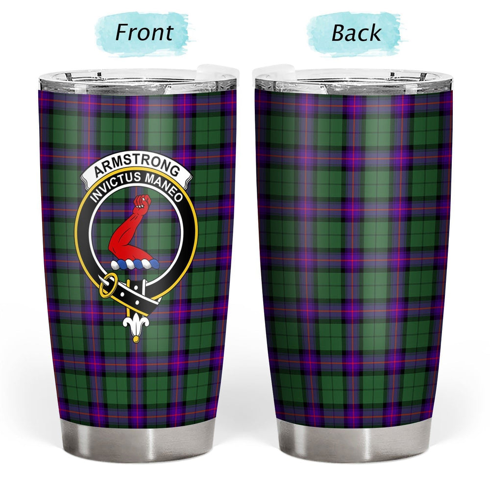 Clan Armstrong Modern Tartan Crest Tumbler RL66 Clan Armstrong Tartan Today   