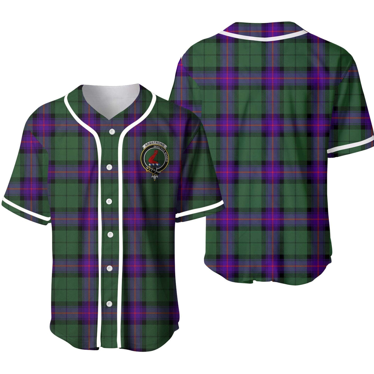 Clan Armstrong Tartan Unisex Baseball Jersey EA41AM97 Clan Armstrong Tartan Today   