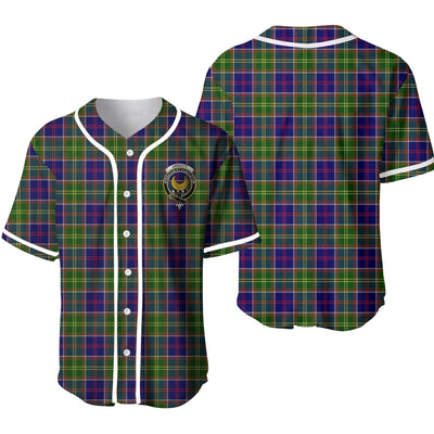 Clan Arnott Tartan Unisex Baseball Jersey
