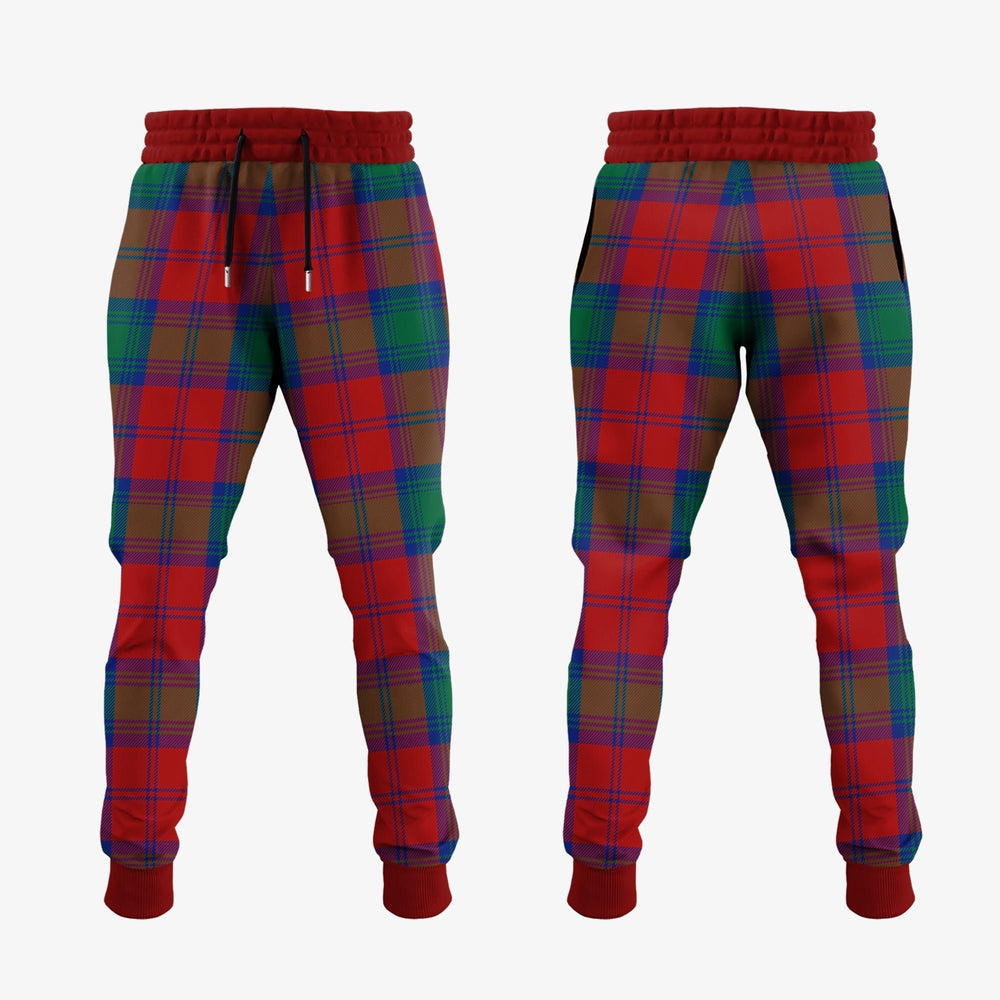Clan Auchinleck Tartan Crest Jogger Sweatpants KO91 Clan Auchinleck Tartan Today   