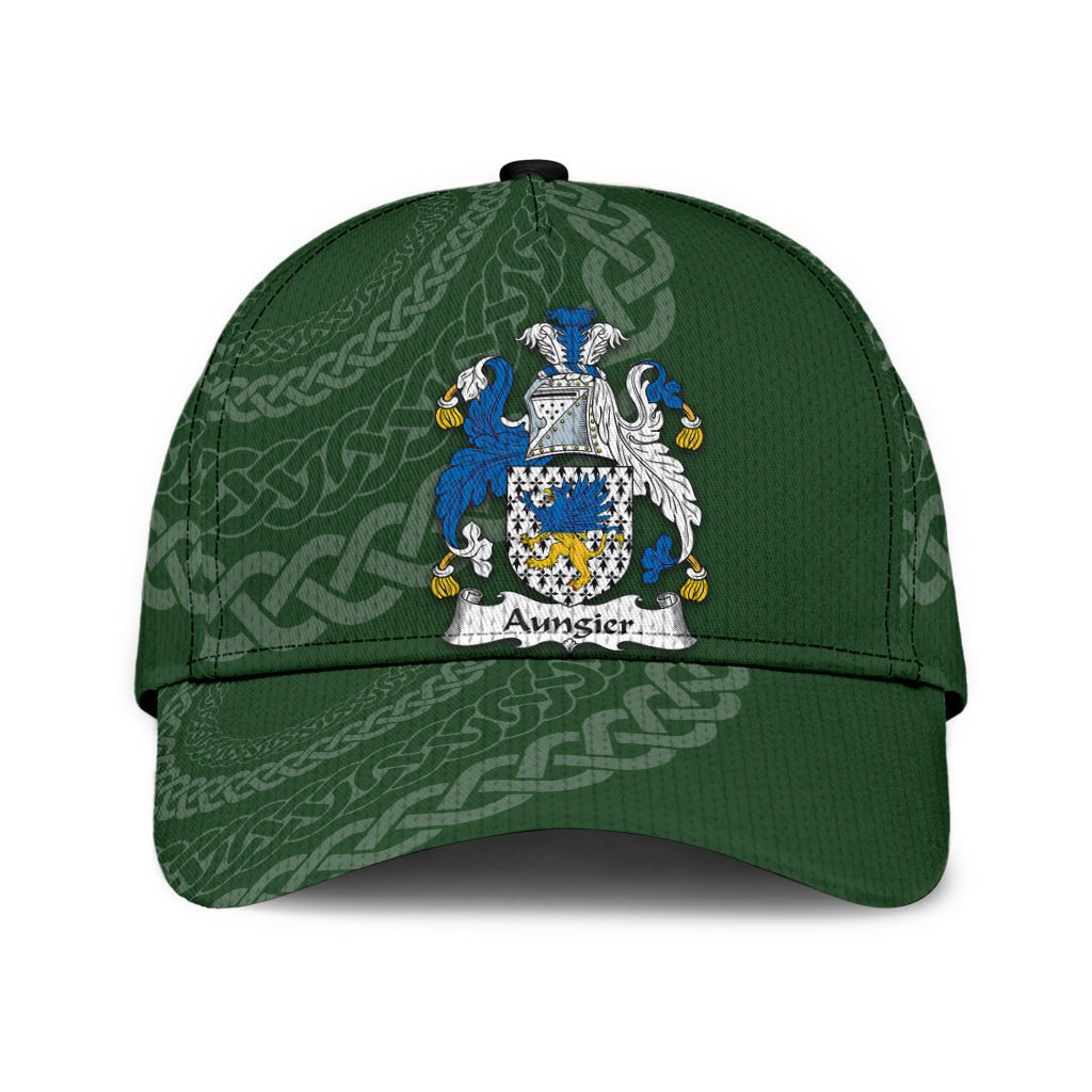 Clan Aungier Coat Of Arms - Irish Family Crest St Patrick's Day Classic CapXH48 Classic Cap - Aungier Coat Of Arms St Patrick's Day Classic Cap Irish Cap   