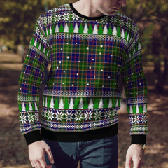 Clan Ayrshire District Tartan Christmas Ugly Sweater GG65 Ayrshire District Tartan Tartan Ugly Sweater   