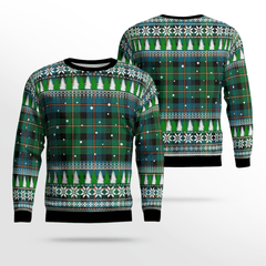 Clan Baillie Ancient Tartan Christmas Ugly Sweater VQ77 Baillie Ancient Tartan Tartan Ugly Sweater   
