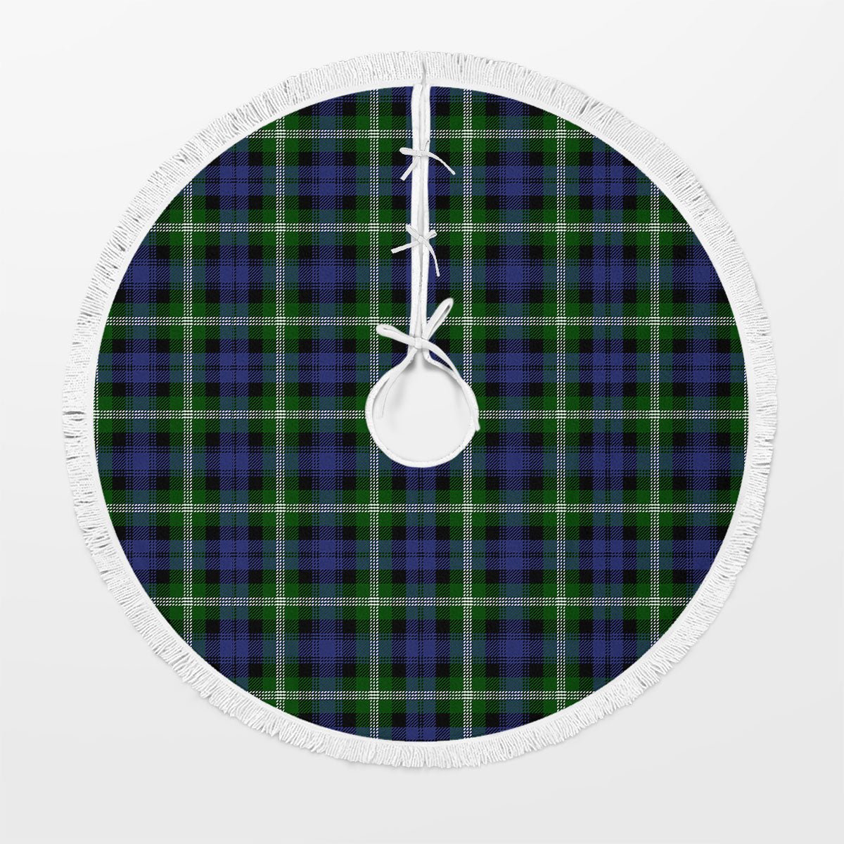 Clan Baillie Modern Tartan Christmas Tree Skirt JK98 Baillie Modern Tartan Tartan Christmas   