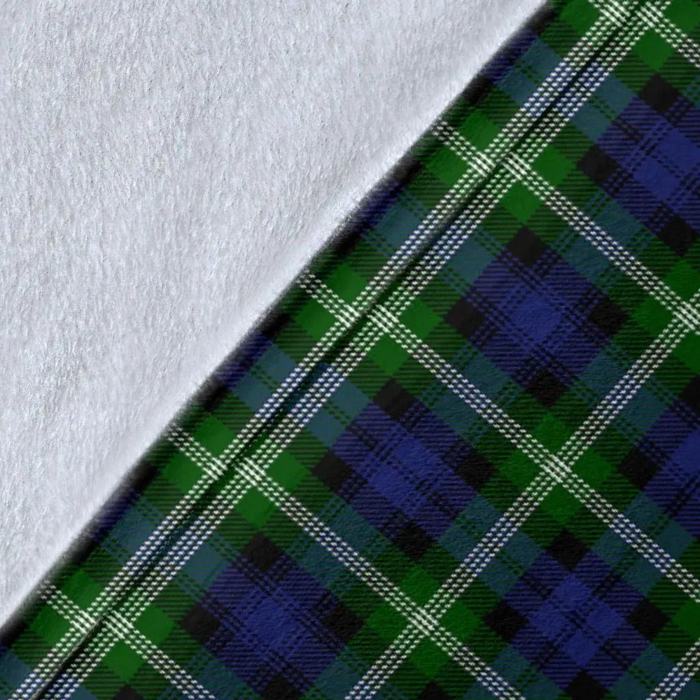 Clan Baillie Modern Tartan Crest Blanket Wave Style FE21 Clan Baillie Tartan Today   