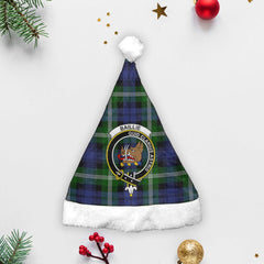 Clan Baillie Modern Tartan Crest Christmas Santa Hat YX77 Baillie Modern Tartan Tartan Santa Hat   