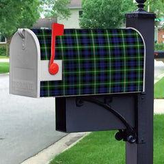 Clan Baillie Modern Tartan Crest Mailbox XF34 Clan Baillie Tartan Today   