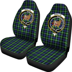 Clan Baillie Tartan Crest Car Seat Cover RM15 Clan Baillie Tartan Today   