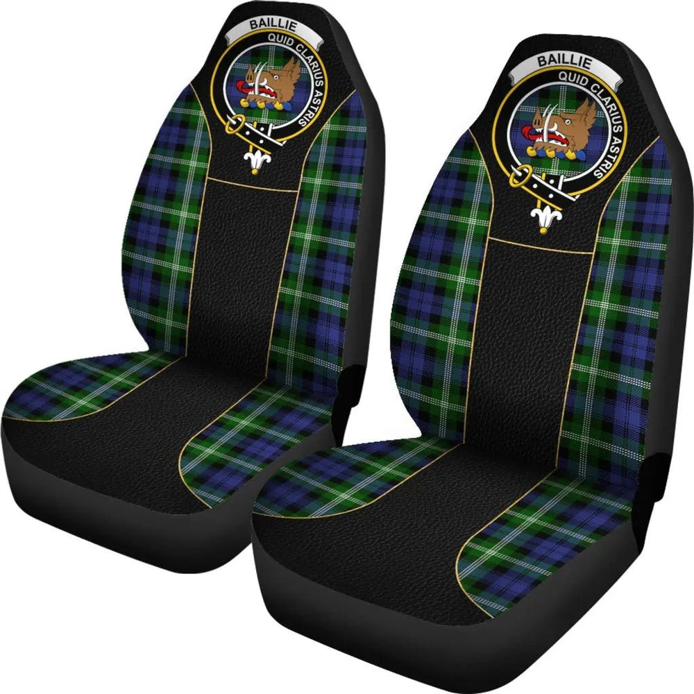 Clan Baillie Tartan Crest Special Style Car Seat Cover MF84 Clan Baillie Tartan Today   