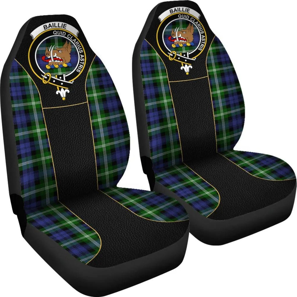 Clan Baillie Tartan Crest Special Style Car Seat Cover MF84 Clan Baillie Tartan Today   
