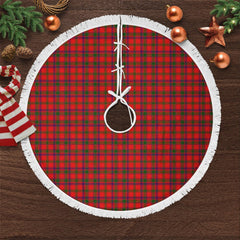 Clan Bain Tartan Christmas Tree Skirt JG58 Bain Tartan Tartan Christmas   
