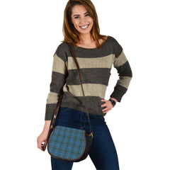 Clan Bains of Caithness Tartan Saddle Handbags RL28 Clan Bain Tartan Today   