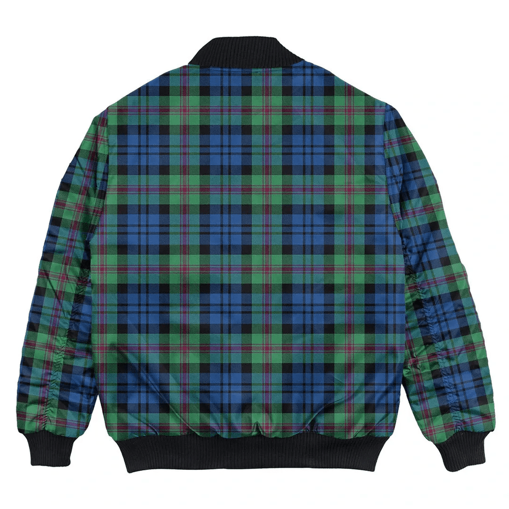 Clan Baird Ancient Tartan Bomber Jacket JI56 Baird Ancient Tartan Tartan Bomber Jacket   