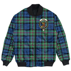 Clan Baird Ancient Tartan Crest Bomber Jacket QK73 Baird Ancient Tartan Tartan Bomber Jacket   