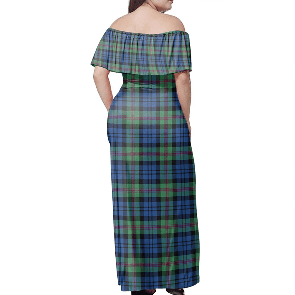 Clan Baird Ancient Tartan Hawaii Dress NF81 Clan Baird Tartan Hawaii Dress   