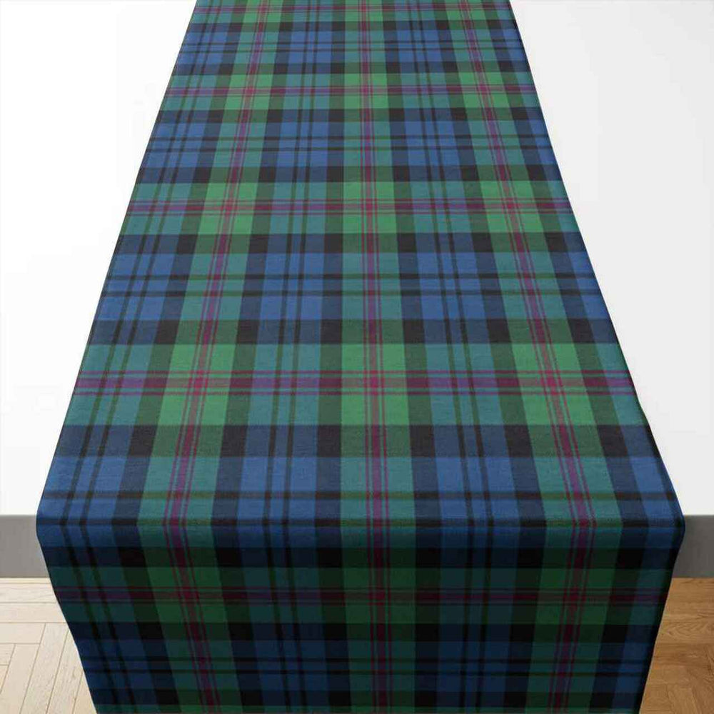 Clan Baird Ancient Tartan Table Runner Cotton PP53 Baird Ancient Tartan Tartan Table Runner   