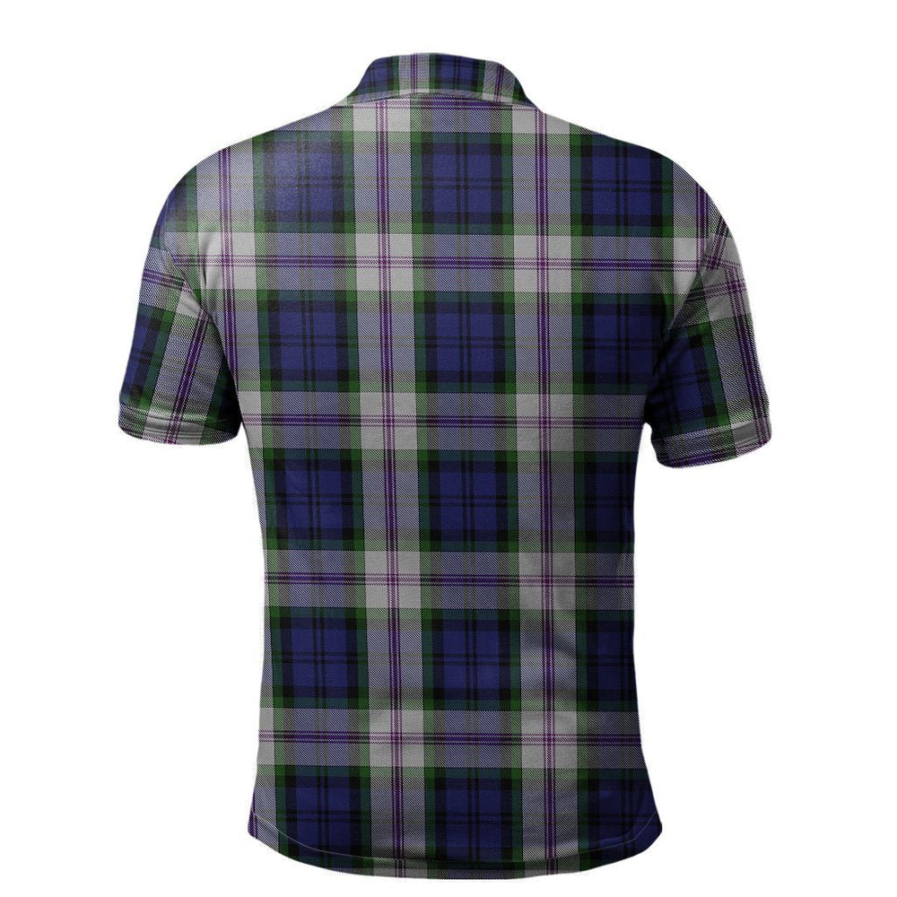 Clan Baird Dress Tartan Polo Shirt VY58 Baird Dress Tartan Tartan Polo   