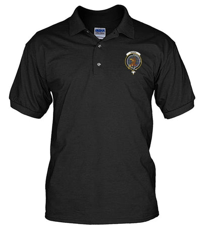Clan Baird Family Crest Polo T-Shirt BQ17